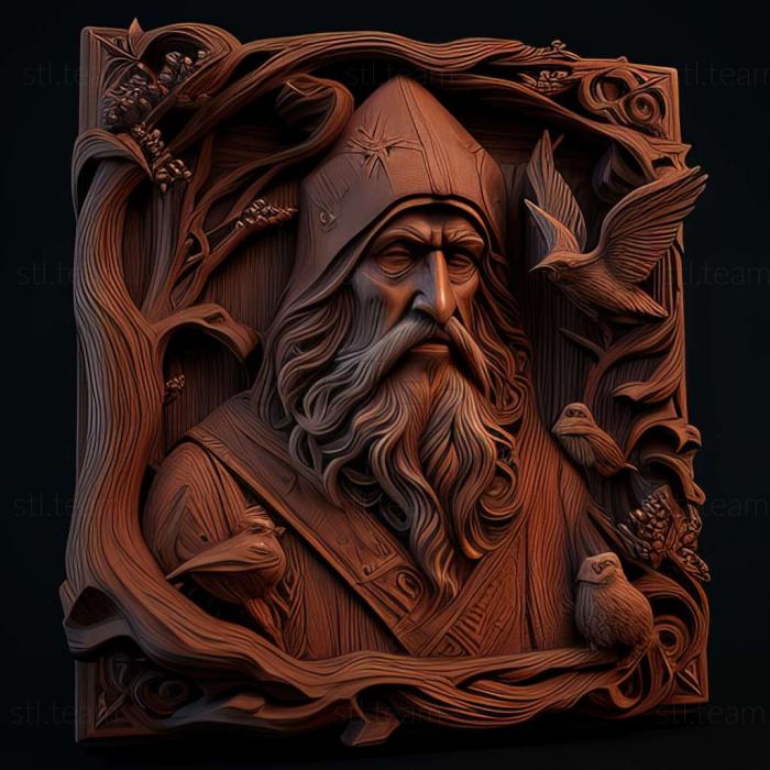 3D model Sorcerer King game (STL)